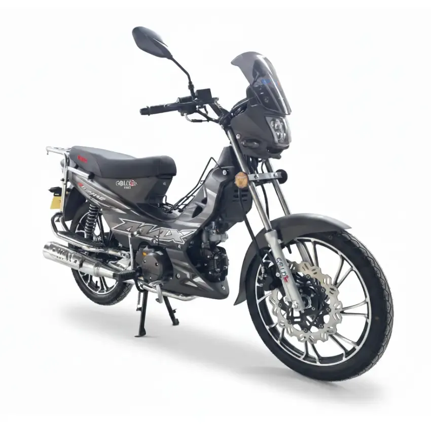 Moto Gold 4 Temps | 124CC Avec Compteur Digitale