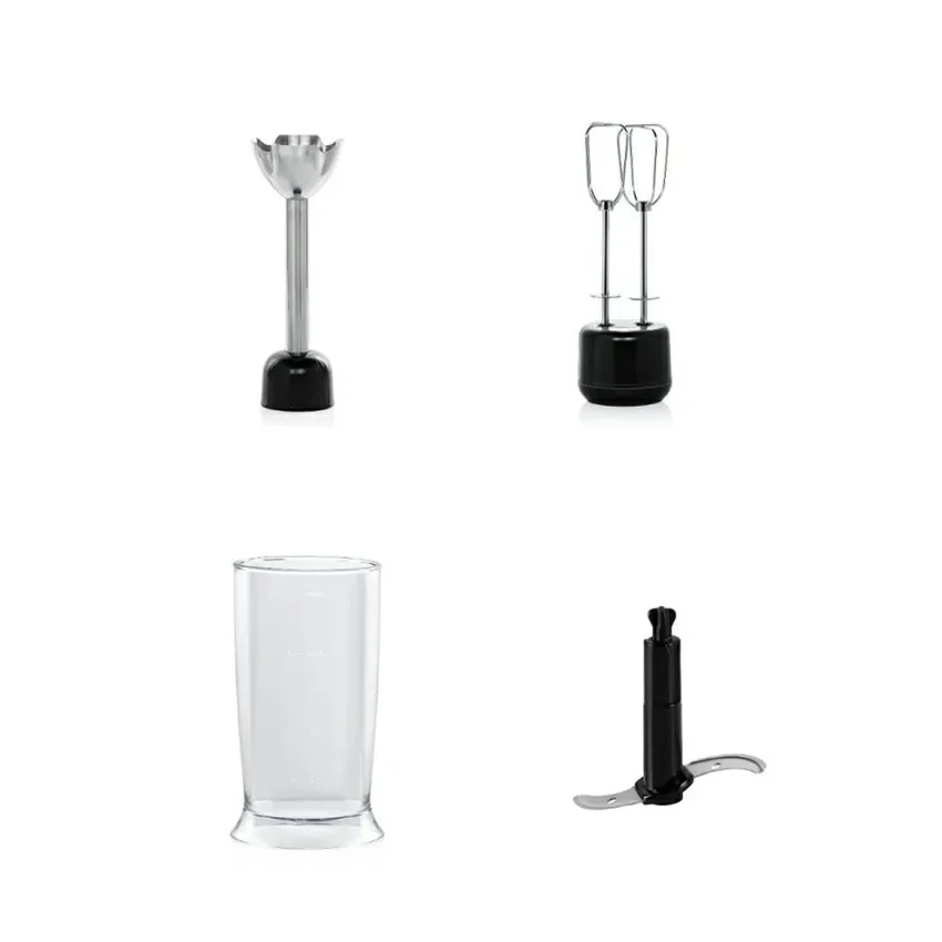 Mixeur Plongeant ARNICA 3EN1  | 600 Watts  - Noir