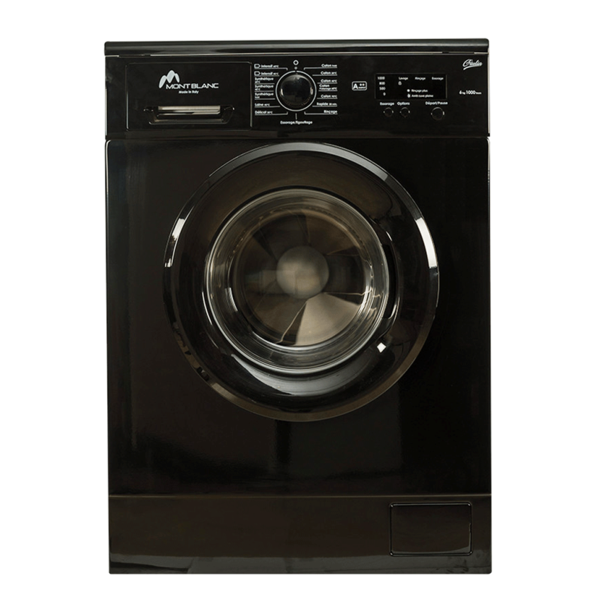 Machine à Laver MONTBLANC 6 Kg | 800 Tours - BU844  - Noir