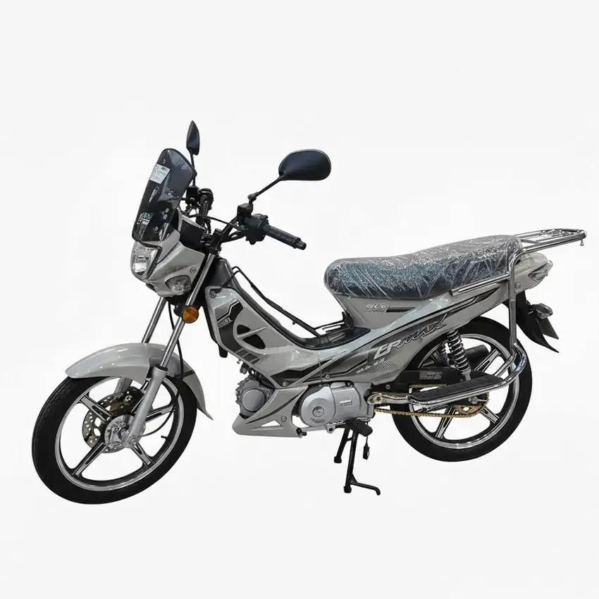 Motocycle D-MAX SLC 124cc Gris Frein à Main