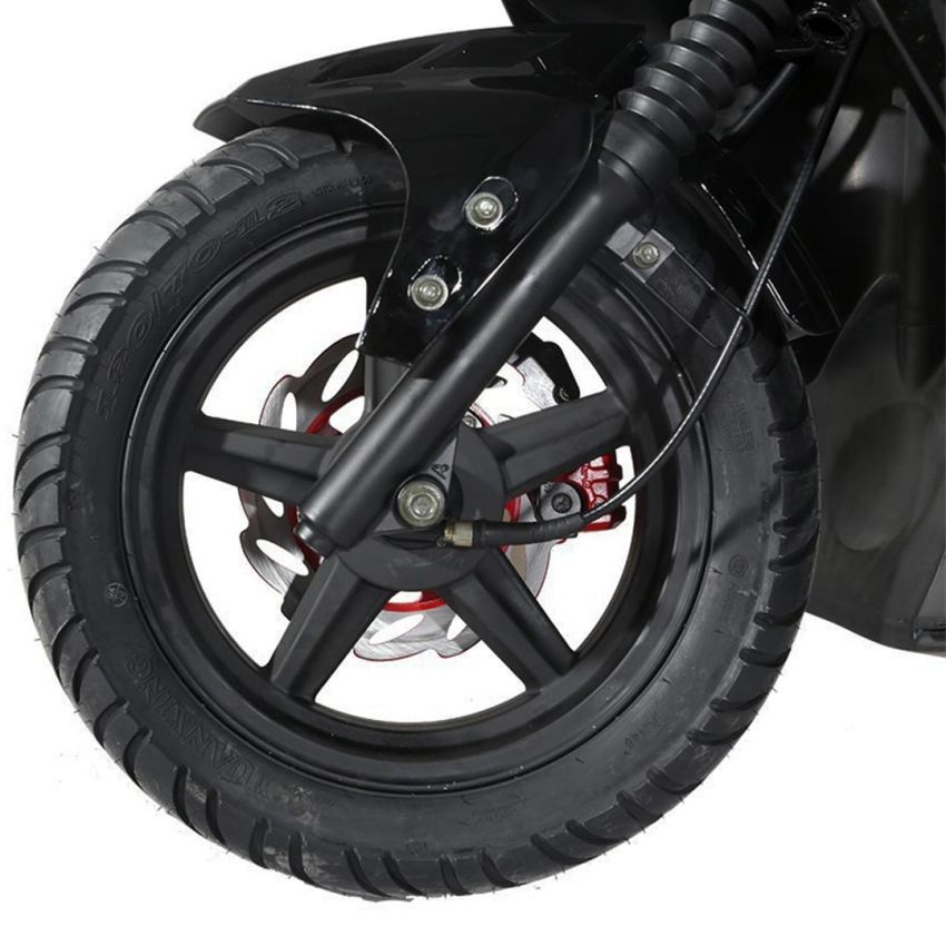 Scooteur ZIMOTA Sinus 125 CC | 4 Temps - Noir 