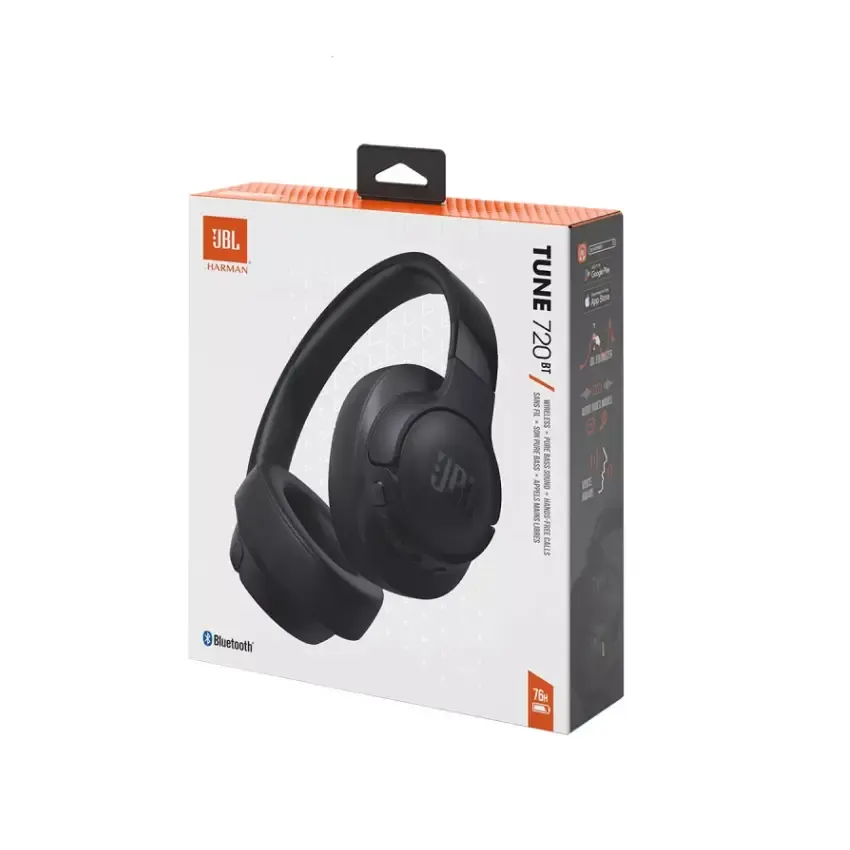 Casque JBL Sans Fil | TUNE 720BT - Noir