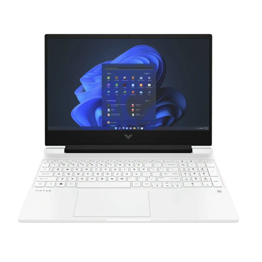 PC Portable Gamer HP Victus 15 | RTX 3050, Ryzen 5, 512 SSD, Blanc | 9U1B8EA