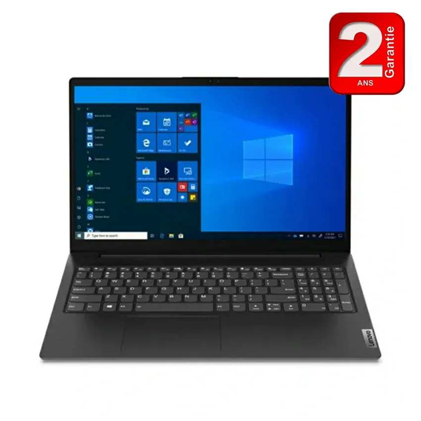 Pc Portable LENOVO V15 | Intel Celeron N4500 - 8GO - 256SSD - Noir 