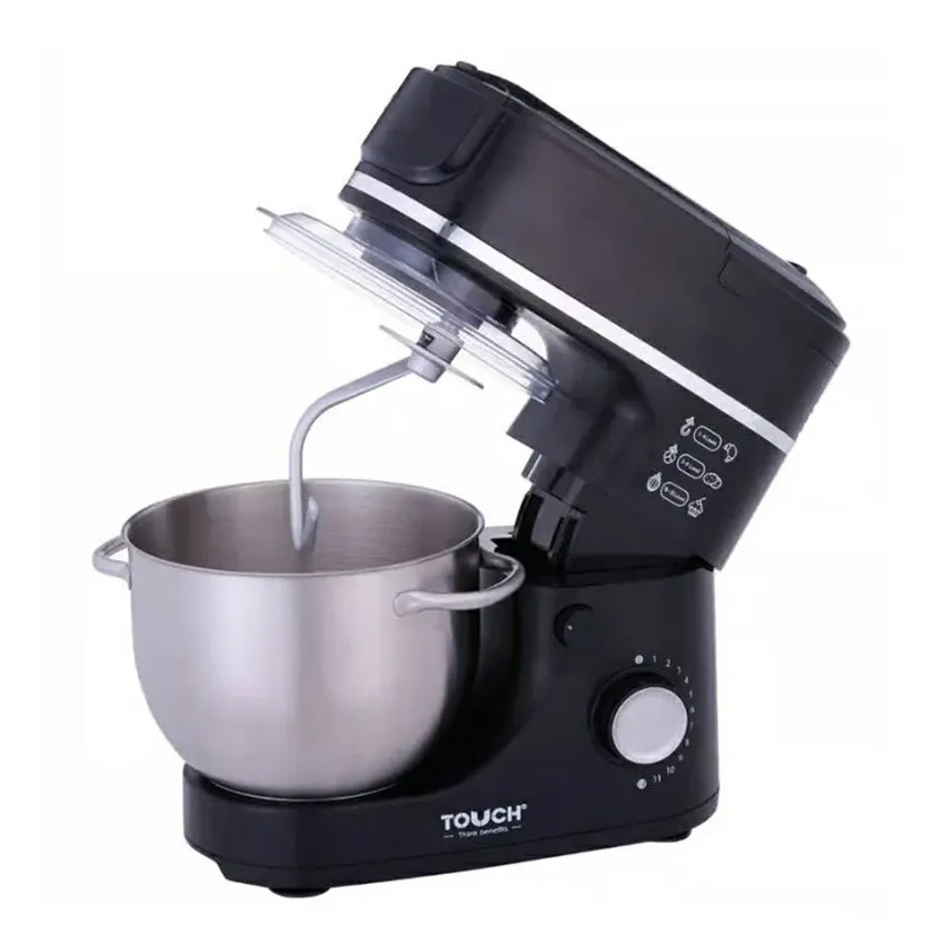 Pétrin électrique Touch 1200W | 5L – 8 Vitesses – 40566 – Noir