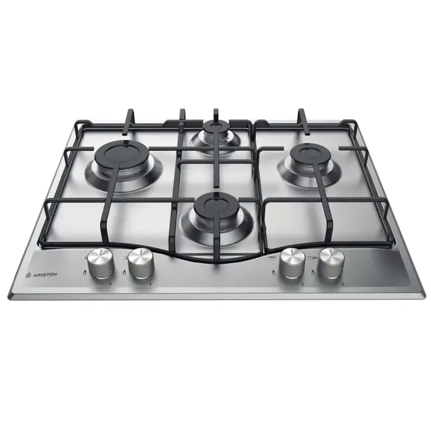 Plaque à Gaz ARISTON (60cm) 4 Feux Inox (T/IX/A HOB A)