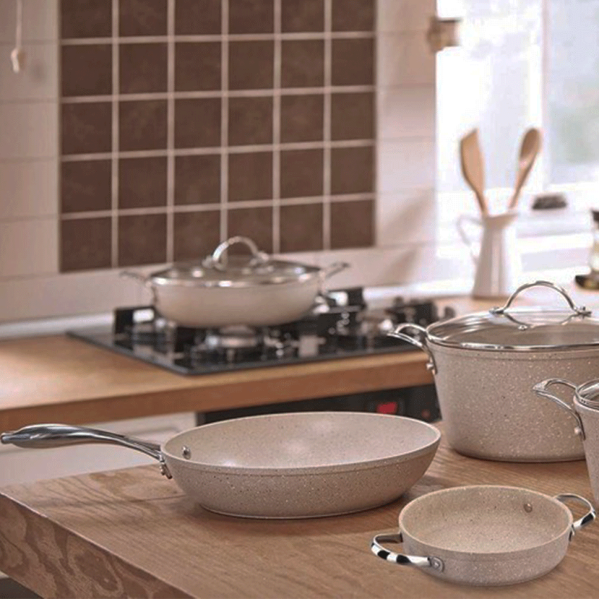 WOK KORKMAZ 24cm | A1855 - Granit 