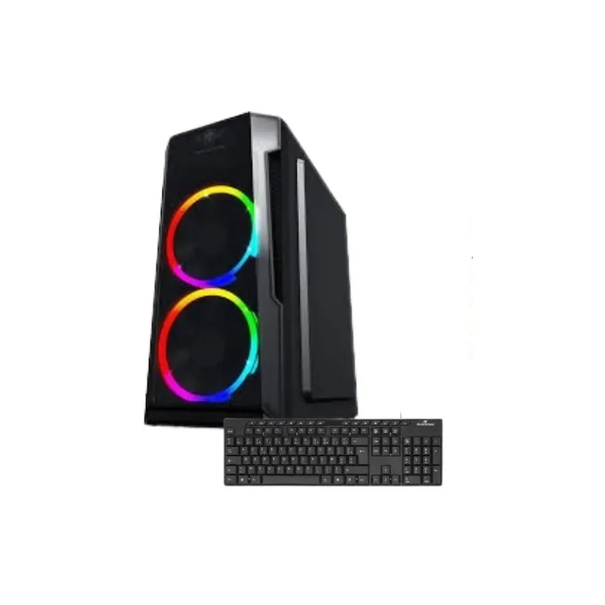 Pc de Bureau Gamer Graiet | Intel i5 10400 - 8 Go - SSD 256 Go - Noir 