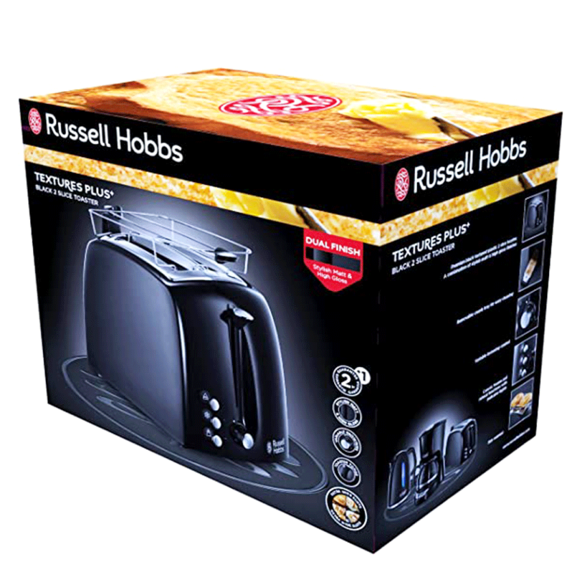 Grill Pain RUSSELL HOBBS 850 W | 22601-56 - Noir 