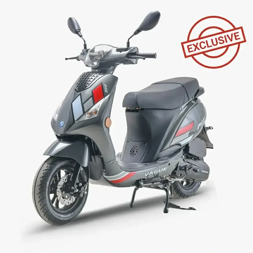 Scooter ZIMOTA Vague PIZ 124CC | 4 Temps - Gris