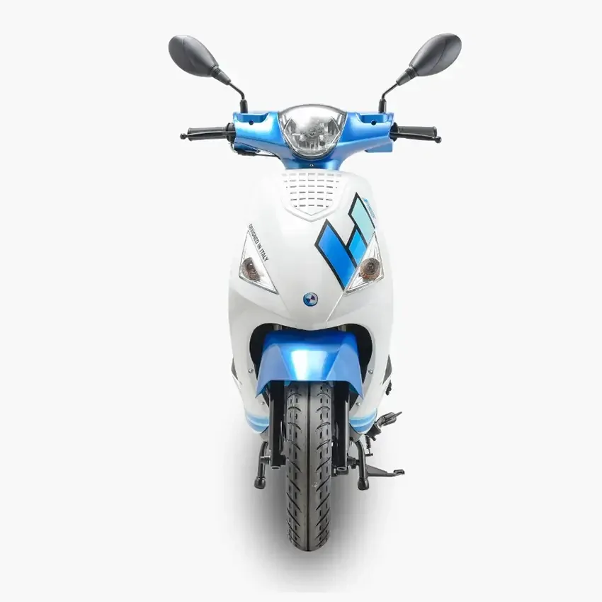 Scooter ZIMOTA Vague PIZ 124CC | 4 Temps - Blanc/Bleu