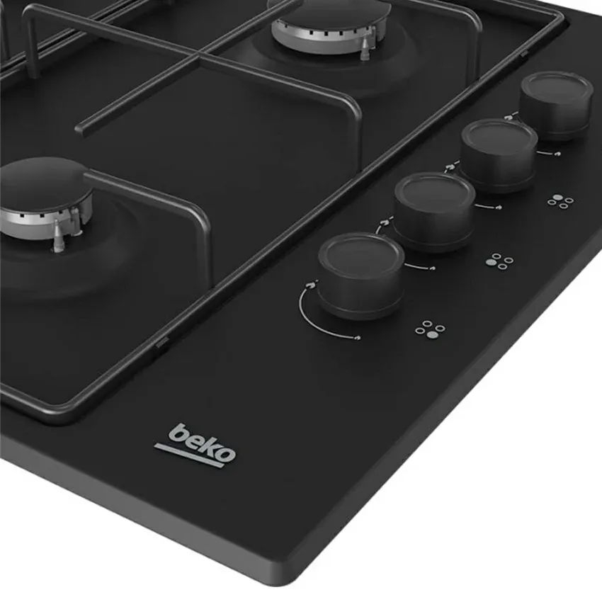 Plaque de cuisson Encastrable BEKO 4 FEUX | 61 CM - NOIR