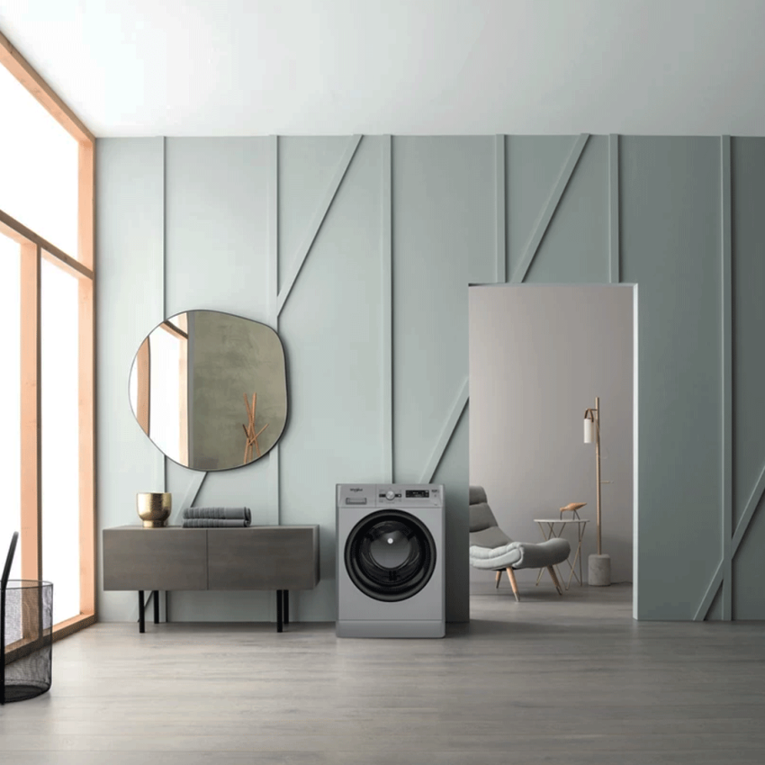 Machine à Laver Whirlpool 7 kg  | Essorage 1200 Tours/min - FFWS7235 SBNA - Silver 