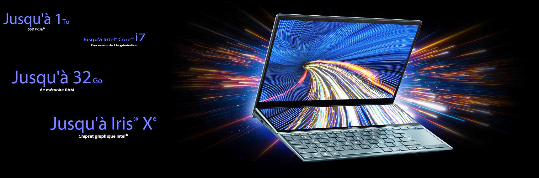 ASUS Pc Portable ZENBOOK DUO 14 - UX482EG-KA093T