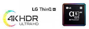 LG Téléviseur LED (55")