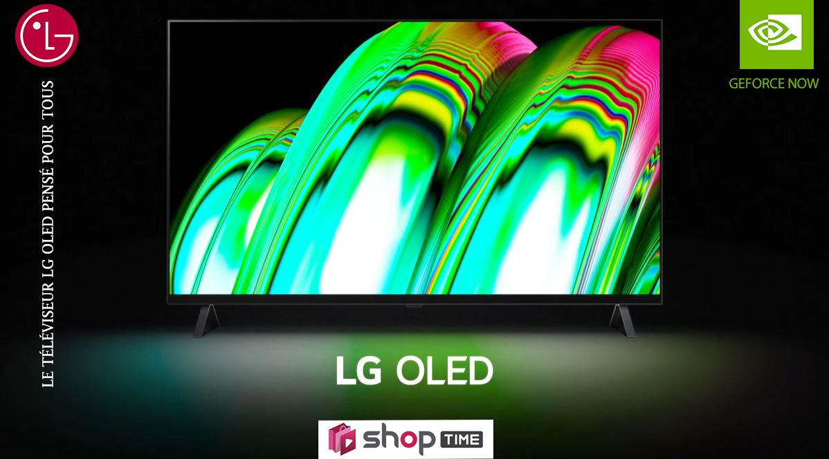 LG Téléviseur OLED SMART (55") UHD 4K Gris Foncé (LG - OLED55A26LA.AGEE)