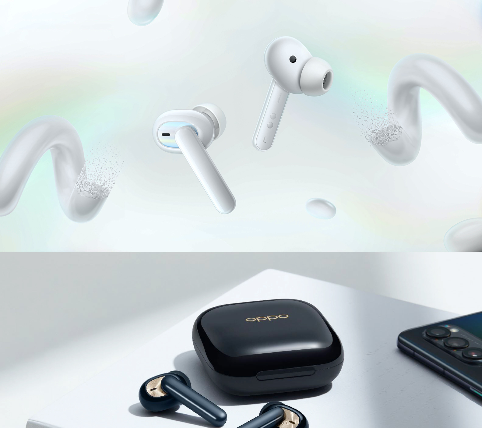 OPPO Écouteurs Sans Fil Enco W51