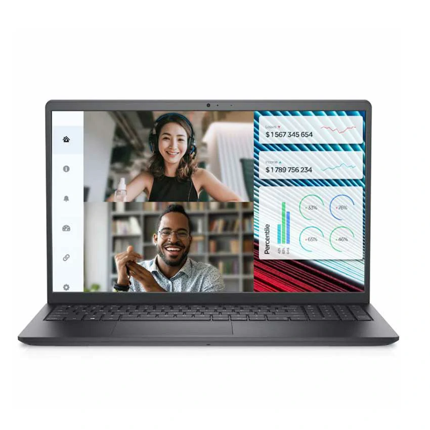 PC Portable Dell Vostro 3520 noir - Écran 15,6 pouces Full HD 120Hz - i3 12e Génération avec SSD 512Go