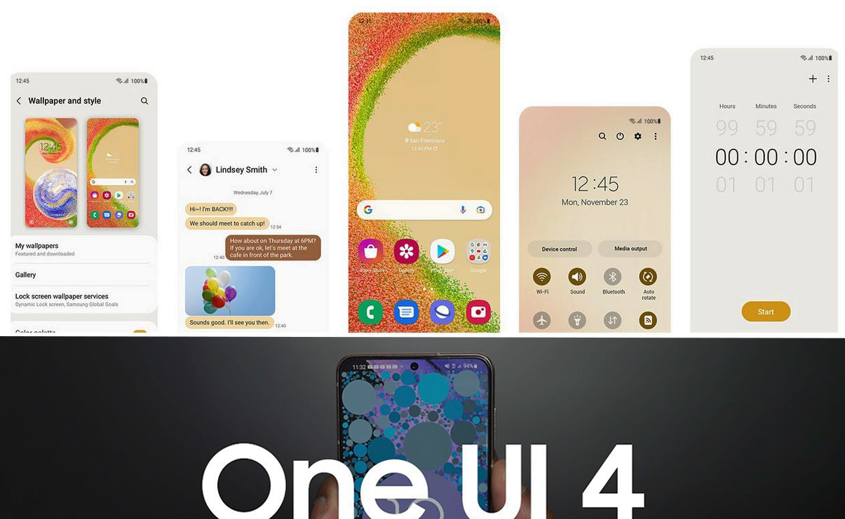 SAMSUNG One UI 4