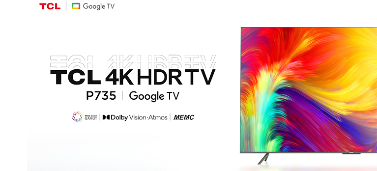 TCL UHD4K GOOGLE - 50P735