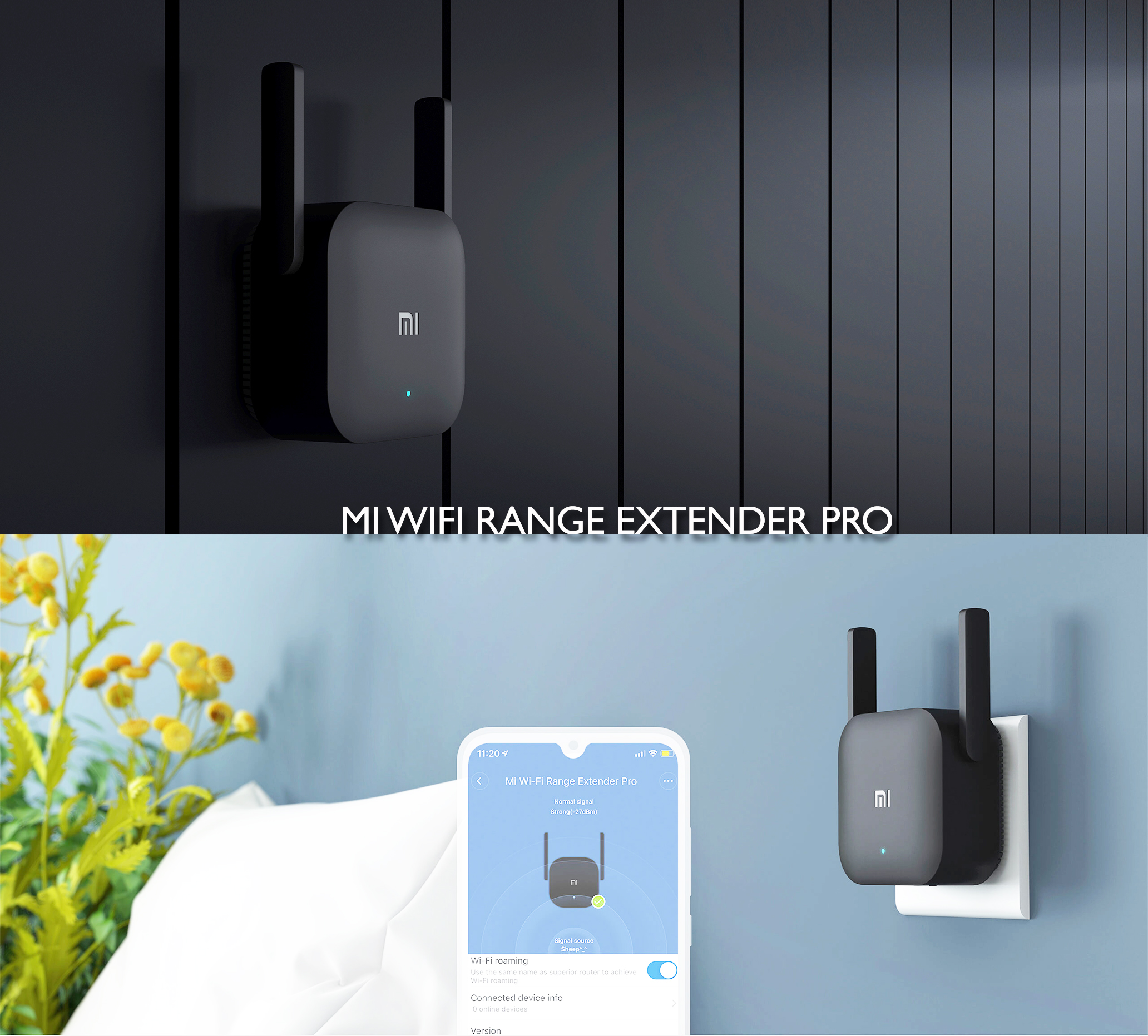 Découvrez le secret d'une connexion parfaite : Xiaomi WiFi Extender à  moitié prix