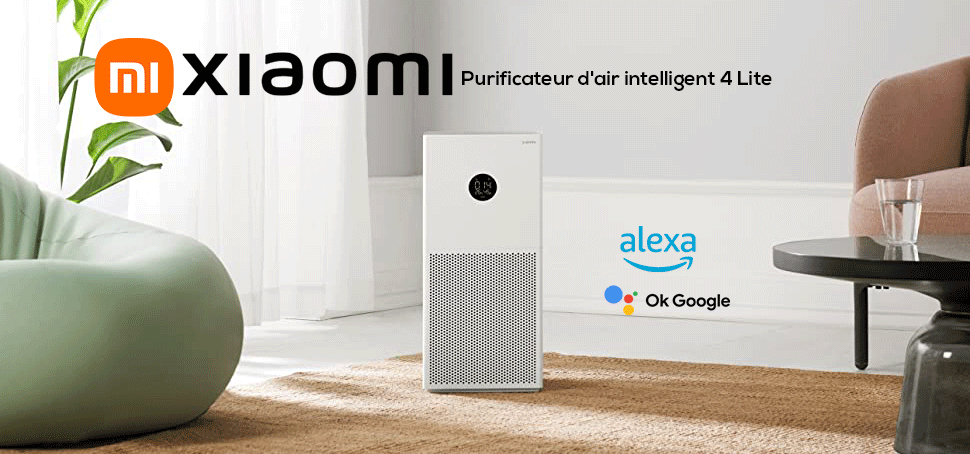 Xiaomi Smart Air Purifier 4 Purificateur D'air Intelligent Prix Tunisie -  BorgiPhones