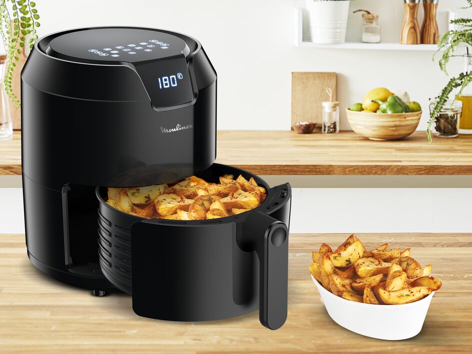 Moulinex Friteuse Sans Huile (1500W) Noir 4.2 Litres