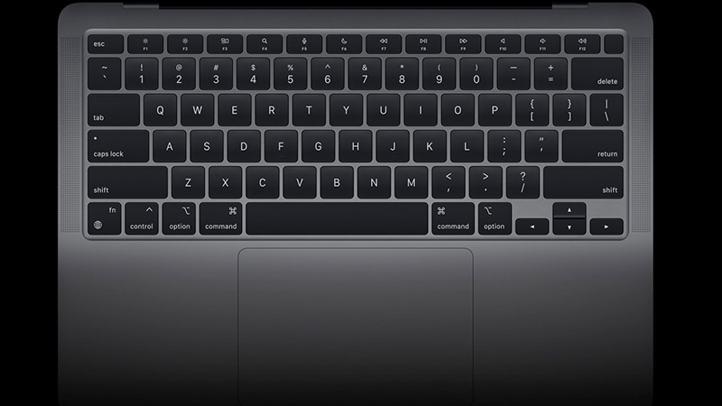 mac-book-air-m1-apple-clavier
