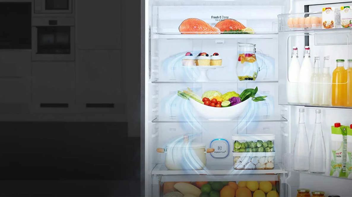 refrigerateur-lg-285-litres-smart-inverter-no-frost-congelateur-haut-silver-platine-gl-b262pqkb