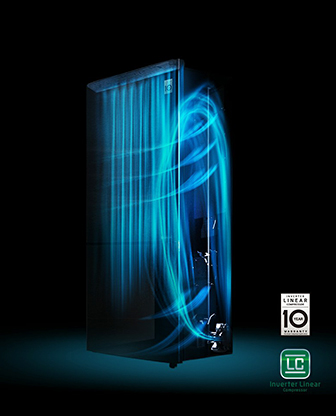 refrigerateur -2 portes -avec fontaine - lg - gl-f502hlhl