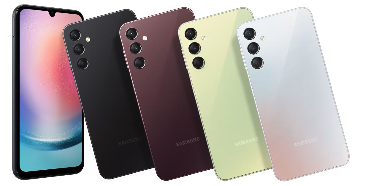 smartphone - samsung -  galaxy a24