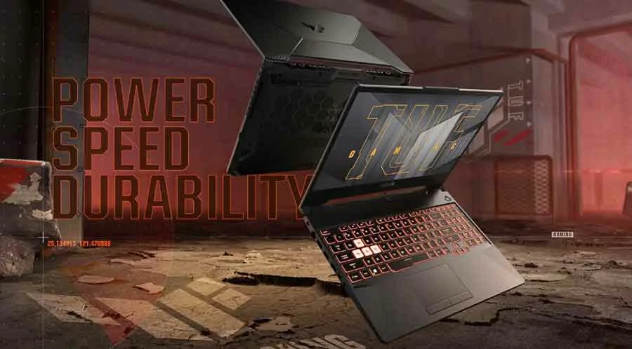 PC Portable Gamer avec RAM DDR5 24 Go et SSD NVMe 512 Go