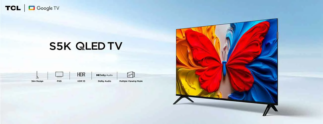 TV TCL 40S5K 40 Pouces QLED Full HD Google TV